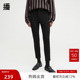 显瘦休闲裤 BDR4KD3925 紧身小脚裤 女24冬修身 播奥莱 播商场同款