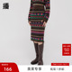 播商场同款 播奥莱 草莓熊系列半身裙女小个子针织裙BDQ4BD1950