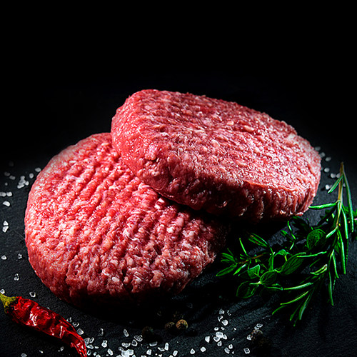 臻的牛【纯血和牛零添加肉饼】澳洲谷饲牛肉饼150gx10个