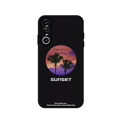 魅族20仿皮艺术手机壳竖条纹