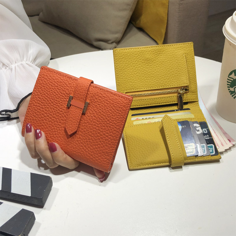 真皮钱包女短款2025新款小众设计精致高档多功能驾照卡包零钱包夹,箱包皮具/热销女包/男包,钱包,淘宝优惠券,粉丝福利购,淘宝优惠卷