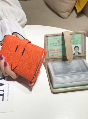 真皮驾驶证卡包女士小巧精致高档2025新款大容量多卡位证件位网红