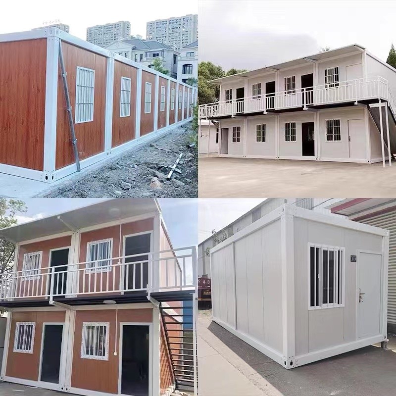 宿舍房工地集成房移动房定制玻璃房集装箱房加厚活动板房彩钢板房