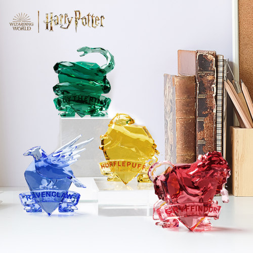 哈利波特学院摆件斯莱特林礼物