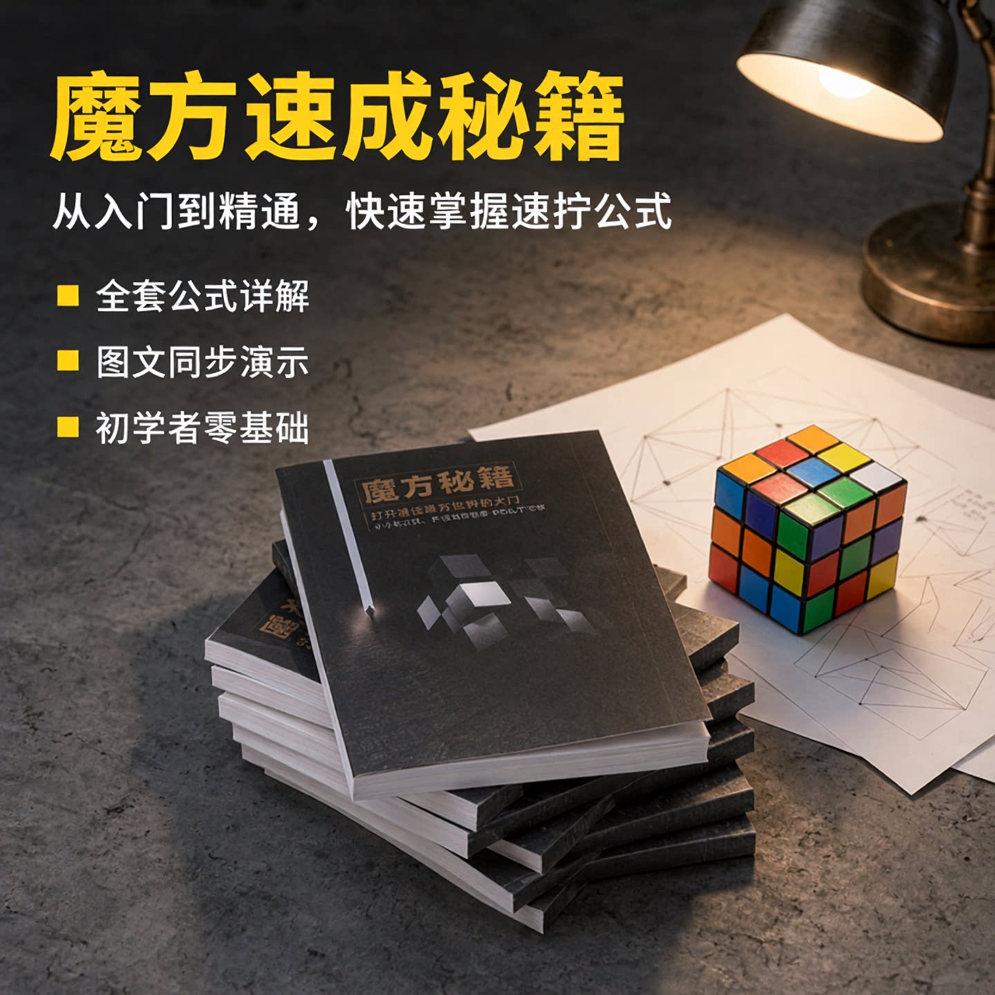 魔方秘籍198页彩印sq1手册速拧图片