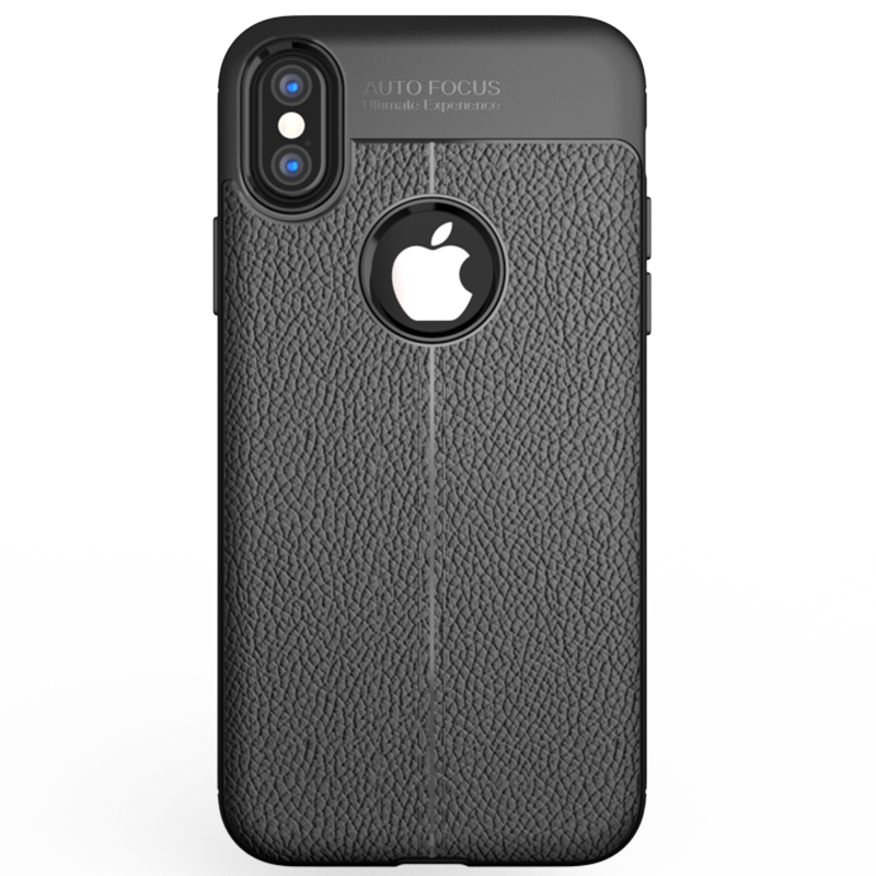苹果iphonexsmax皮纹软胶手机壳