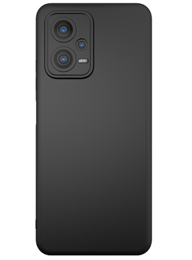 红米note12轻薄磨砂黑色手机壳