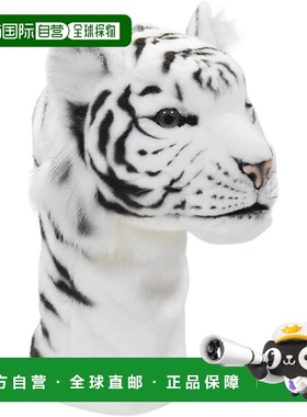 【日本直邮】Hansa汉莎 DRIVER高尔夫球杆头套460cc毛绒白虎BH818