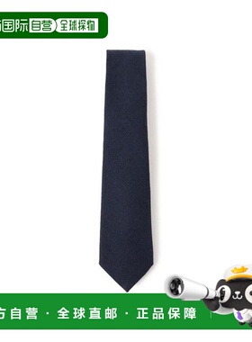 1h可退 日本直邮BEAMS F FRANCO BASSI / 羊绒羊毛 纯色 领带