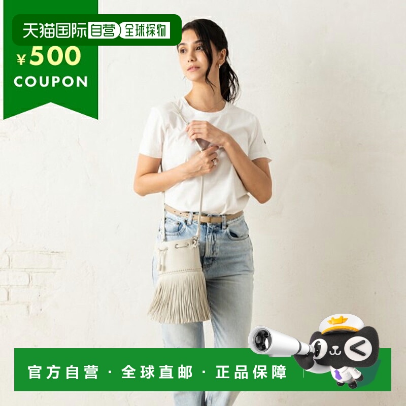 日本直邮J&M DAVIDSON 手提包流苏嘉年华迷你白色女士 J&M DAVIDS