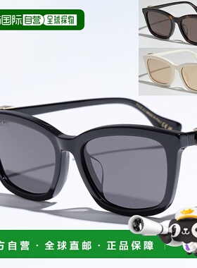 日本直邮 GUCCI 古驰 太阳镜 GG1596SK 女士方形亚洲版眼镜标志 0