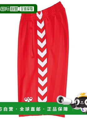 日本直邮hummel 青少年短裤 红色 ssk-hjt6069-20新款