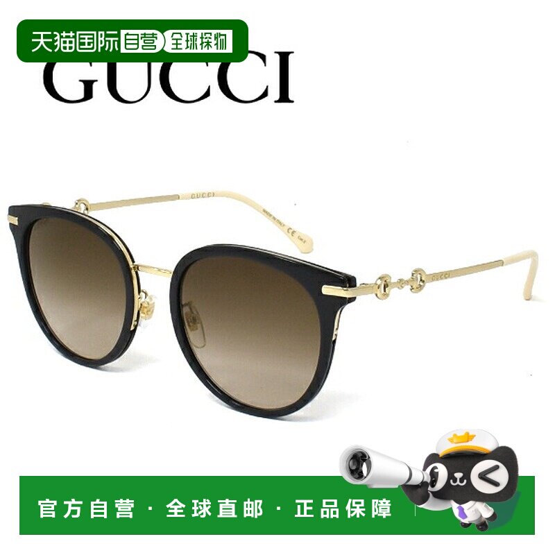 日本直邮GUCCI 太阳镜 GG1015SK-004 亚洲版型 男女通用