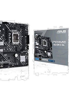 【日本直邮】Asus华硕 INTEL12代CPU芯片mic-ATX主板PRIME H610M-