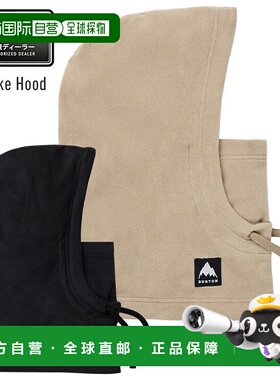 日本直邮2026 BURTON Burke 连帽面罩和颈部保暖器适合寒冷天气滑