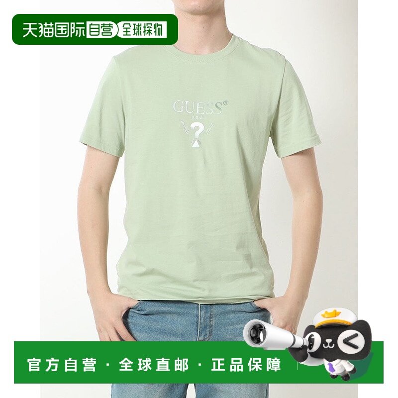 日本直邮Guess 无框三角logoT恤 [GU1432EM28682]