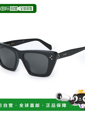 日本直邮Celine 猫眼太阳镜 黑色 女士 4s187 cplb 38no S187