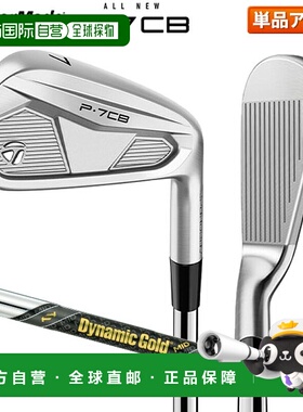 日本直邮TaylorMade泰勒梅P7CB 铁杆单品DynamicGold钢杆身