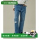1h可退 美腿剪裁侧开叉 直筒牛仔裤 日本直邮157×WOADBLUE 女装