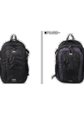 日本直邮Lee 背包男式女式 25L TOREX D BAG 黑色 320-16200