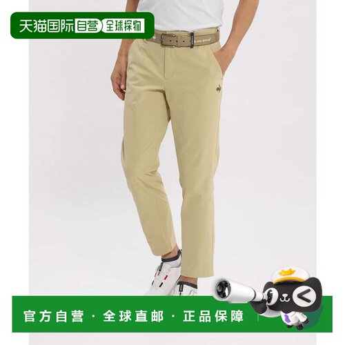 日本直邮le coq sportif 防污2WAY拉伸锥形裤 高尔夫九分裤裤子