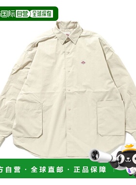 日本直邮Danton女士高密度棉质撥水衬衫外套 灰色 34 女士 #DTA04