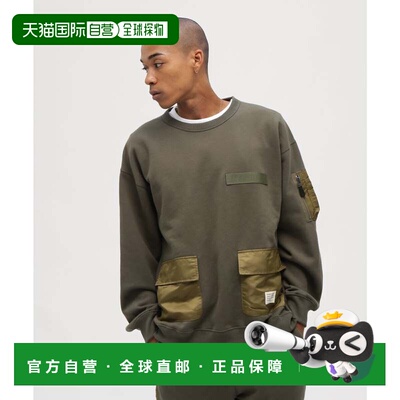 日本直邮DP TACTICAL 卫衣 深绿色