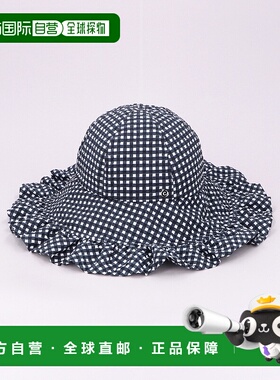 1h可退 日本直邮CA4LA 女装 蕾丝边长檐棉质遮阳帽 SHK01246