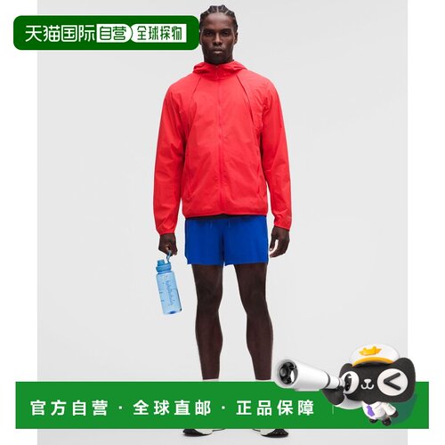 日本直邮lululemon 男士 Fast and Free 带内衬跑步短裤 内缝长5