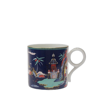 日本直邮WEDGWOOD威基伍德漫游美境骨瓷水杯复古茶杯欧式咖啡杯