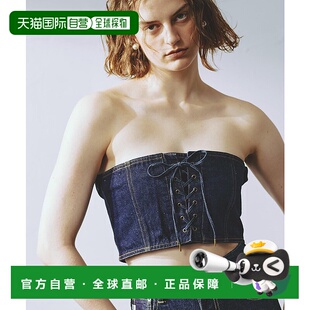 1h可退 日本直邮SOMETHING 女士多功能2WAY牛仔背心 SAT0030001