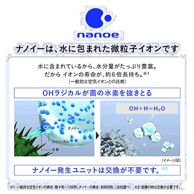 日本直邮松下 DS-FKX1206-H Nanoe X 加湿陶瓷风扇加热器 1250W D