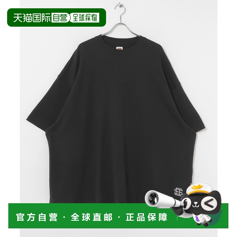 1h可退 日本直邮SEE SEE 男装 宽松半袖 罗纹圆领 T恤 BSMA5SS255