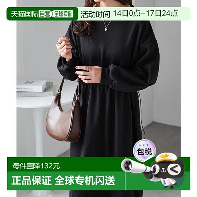 日本直邮RANAN 抗起球加绒连衣裙 R05096EW013799