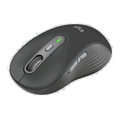 【日本直邮】Logicool罗技 无线鼠标 蓝牙静音大号型 石墨色M750L