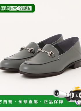 1h可退 日本直邮HIMIKO 女士牛皮滑面平底鞋 631104乐福鞋单鞋