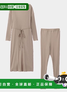 1h可退 日本直邮KEnTe 女装 3way穿搭 纯棉宽松连衣裙套装 K00913