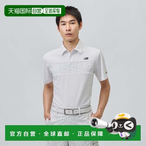 日本直邮NEW BALANCE 0126268002 男女通用 运动T恤 白色 NEW BAL