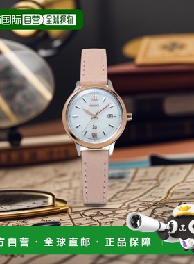 日本直邮东方 Orient 手表 IO 自然与简约太阳能女士白色 RN - WG