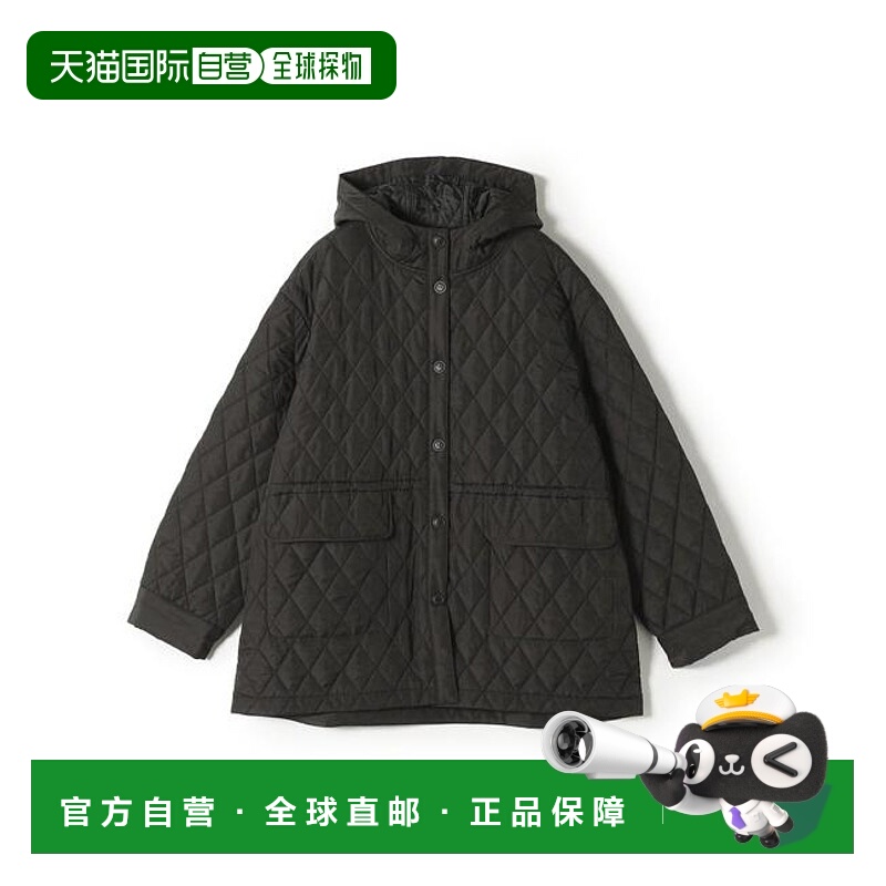 1h可退 日本直邮SHIPS Colors: THINSULATE(TM)中棉绗缝连帽大衣
