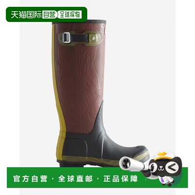 日本直邮Hunter Erosion Texture 女士拼色高筒雨靴 WFT2250RMA-E