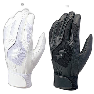 日本直邮SSK 棒球男女单带高中棒球手套 双手 棒球用品 击球手套