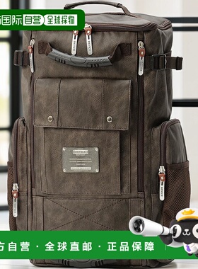 【日本直邮】DEVICE 方形背包 双肩包 棕色