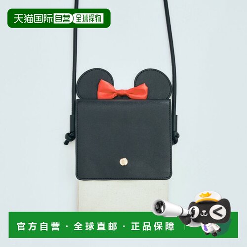 日本直邮Disney 迪士尼米妮附照片盒单肩包