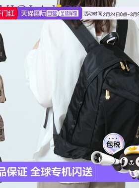 日本直邮VIOLAd'ORO GINO 双肩包尼龙材质灰褐色A4 尺寸竖款轻便v