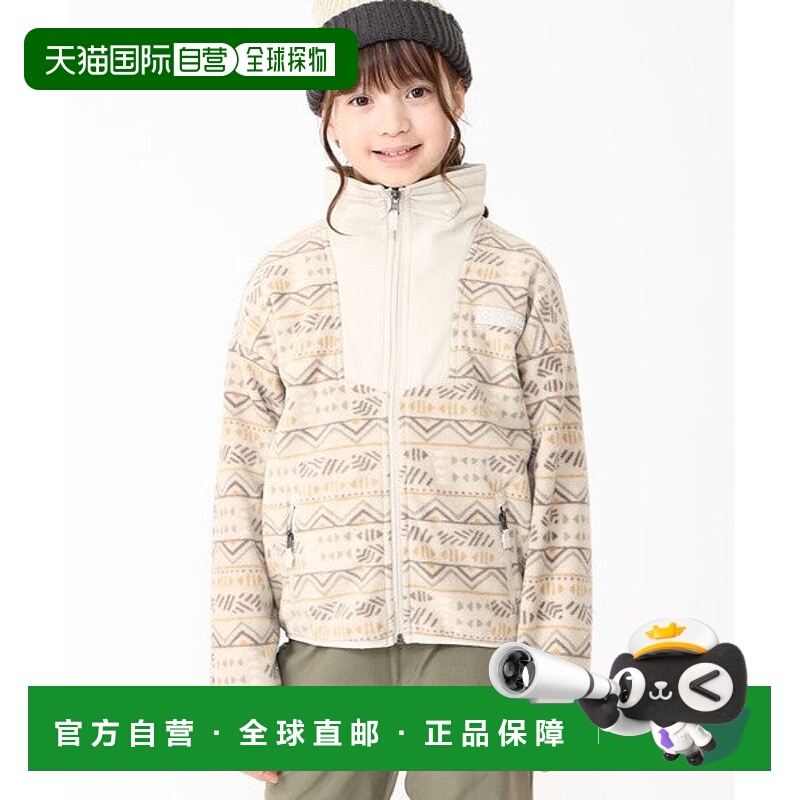 日本直邮Columbia 塞拉戈夫印花全拉链摇粒绒儿童卫衣 [97579243]