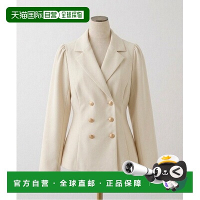 日本直邮NICE CLAUP 女装 后背系带修身西装外套 0162070030
