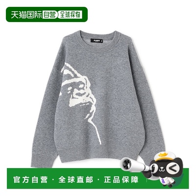 1h可退 日本直邮XLARGE KIDS 儿童 宽松落肩设计 OG大猩猩图案针