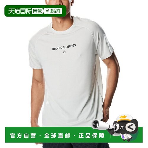 日本直邮UNDER ARMOUR CURRY TECH LOGO 短袖T恤 男士篮球短袖T恤