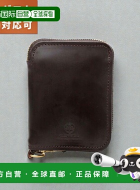 日本直邮Glenroyal 小型拉链钱包对折钱包03-5814-CIGAR男女